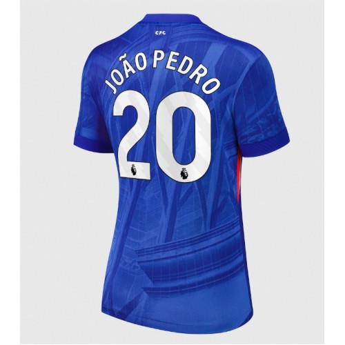 Stroje piłkarskie Chelsea Joao Pedro #20 Koszulka Podstawowej dla damskie 2025-26 Krótki Rękaw